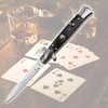 BSH ADVENTURE ITALIJOS SICILIJOS PAVASARINIO PEILIO KIŠENĖS PEILIS MAFIA DAGGER AUTOMATINIS dangtelis