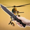 Bsh Adventure NÓŻ TAKTYCZNY WOJSKOWY MYŚLIWSKI FINKA Turistinis SURVIVALOWY SZTURMOWY