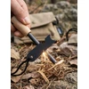 Bsh Adventure OGROMNE Krzesiwo BSH Magnezowe 8mm Drewno Otwieracz Miarka Survival