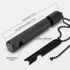 Bsh Adventure PROFESIONALUS Ugnies starteris BSH Magnio vamzdžio kompasas BUSHCRAFT Išgyvenimo ženklelis
