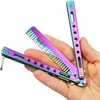 Bsh Adventure BSH Knife Butterfly Training Šukos Rainbow Fade Latch N467C