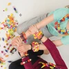 B.TOYS BEADS PAPUOŠALŲ GAMYBOS RINKINYS 150 vnt.