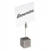 Bufeto stovas su etiketės segtuku, betoninis, 12 cm, rinkinys 4 APS