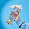 Gertuvė Buteliukas bez BPA BIDON NA WODĘ DO SZKOŁY PRZEDSZKOLA balta ROBOTY ION8 0,5 l