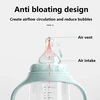 Buteliukas kūdikiui, dviejų funkcijų vaikiškas puodelis su šiaudeliu, pagamintas iš minkštos medžiagos