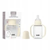 Buteliukas kūdikiui Plastikinis BIBS 150ml nuo pilvo dieglių 6m+ silikoninis Ivory