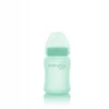 Buteliukas kūdikiui su čiulptuku 0-3m 150 ml STIKLAS + SILIKONAS Everyday Baby
