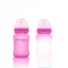 Buteliukas kūdikiui su čiulptuku 0+, STIKLAS, keičiantis spalvą Everyday Baby