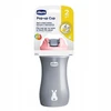 CHICCO 00006920100000 Vandens butelis su minkštu snapeliu 350 ml 2Y+ GIRL