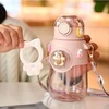 BUTELIUKAS SU ŠIAUDU 680 ML, PAvadėlis, lipdukai DEkoravimui - ŽALI