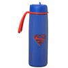 Buteliukas termiczna na wodę 690ml termos ze słomką plieno Superman b.box