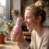 Buteliukas termiczna ze słomką Bestie Asobu – Flaming 460 ml | Yamann