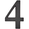 Buto numeris 1, 32 x 45 mm, plastikinis, aukso sp.