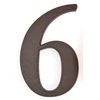 Buto numeris 2, 190 mm, plastikinis, bronzos sp.