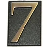 Buto numeris 4, 190 mm, plastikinis, bronzos sp.
