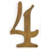 Buto numeris 4, 190 mm, šiurkštus paviršius, platinos sp.