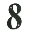 Buto numeris 8, 190 mm, plastikinis, bronzos sp.