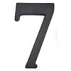 Buto numeris 8, 190 mm, plastikinis, juodos sp.