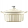 Mellow Yellow Buydeem CP521 emaliuoti ketaus indai 2,9l Pastel Baltas