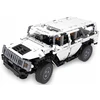 CADA Auto RC Off-Road statybiniai blokeliai 575 vnt. NUOTOLINIO PULTO VALDOMAS 4x4 LED