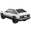 CADA BLOKAI TOYOTA TRUENO AE86 INITIAL D AUTO MANGA ANIME