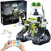 CADA Kaladėlės TECHNIC PROGRAMUOJAMAS ROBOTAS BOTAS 434EL. VALDYMAS SU LED