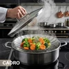 Cadro Garinimo įdėklas, 23 cm, garintuvas, sietelis, nerūdijančio plieno puodo krepšelis