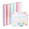 Cadro Kreda chodnikowa gruba kolorowa jumbo do tablicy 10x2.5 cm komplektas 6 vnt