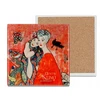 Camani Kvadratinė keramika DRAUGAI GUSTAV KLIMT ART