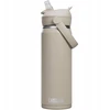 CamelBak Flip Straw izoliuotas vandens butelis 590 ml sidabro