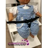 Camicco DIRŽELAI KĖDĖLEI, maitinimo kėdutei, Tripp Trapp penkių taškų vežimėliui