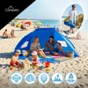 CAMPELA BEACH TENT UŽDARAS TURISTINIS KEMPINGAS 3-4 žmonėms