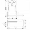 Candellux Sieninis šviestuvas 5521-84712