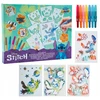 Canenco Stitch Rinkinys Pisaków SprayPen komplektas kreatywny Dmuchane Flamastry pisaki