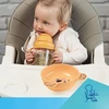 Canpol Babies Puodelis su ausytėmis 400 ml BabiesBoo geltonas