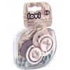 Canpol Lovi Botanic Girl Dynamic silikoninis čiulptukas 0-6 mėn 2 vnt.
