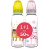 Canpolbabies BUTELIŲ RINKINYS SIAURĖS KIRUŠĖS CANPOL 250ml 12m+