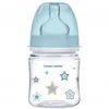 Canpolbabies CANPOL BABIES buteliukas plataus kaklelio Easy Start Newborn Anti-colic 120ml 35/216 mėlynas stars