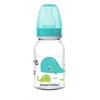 Canpolbabies CANPOL BABIES LOVE & SEA Siauras buteliukas 0m+ - turkis, 120ml 59/300