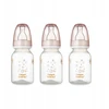 Canpolbabies Canpol Babies Rinkinys iš 3 buteliukų 130 ml 0m+ dekoruotas čiulptuku