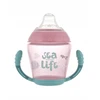 Canpolbabies CANPOL BABIES neišsipilantis puodelis su mikštu silikoniniu snapeliu Sea life, 230ml rožinis, 56/501_pin
