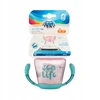 Canpolbabies CANPOL BABIES neišsipilantis puodelis su mikštu silikoniniu snapeliu Sea life, 230ml rožinis, 56/501_pin