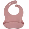 Canpolbabies CANPOL BABIES silikoninis seilinukas su kišene DOTS, 51/029_pink