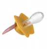 Canpolbabies CANPOL Ramus pacifier silikoninis simetriškas 6-18 m GOLD rožinis 2 vnt.