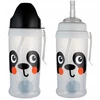 Canpolbabies CANPOL BABIES neišsipilanti sportinė gertuvė su šiaudeliu BabiesBoo panda, 270 ml, 56/510_whi