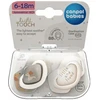 Canpolbabies CANPOL BABIES silikoniniai simetriniai čiulptukai Light touch DOGS, 6-18m, 2 vnt., 22/671