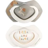 Canpolbabies CANPOL BABIES silikoniniai simetriniai čiulptukai Light touch DOGS, 6-18m, 2 vnt., 22/671