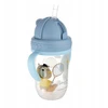 Canpolbabies CANPOL BABIES neišsipilanti gertuvė su šiaudeliu BONJOUR PARIS, 6m+, 270ml, mėlynos spalvos, 56/607_blu