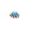 Canpolbabies CANPOL BABIES buteliukas plataus kaklelio Easy Start Newborn Anti-colic 240ml 35/217 mėlynas stars