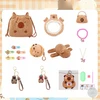 CAPYBARA RINKINYS VAIKAMS 15 VIENŲ KURINĖS PAPUOŠALŲ PRIEDAI, DIY